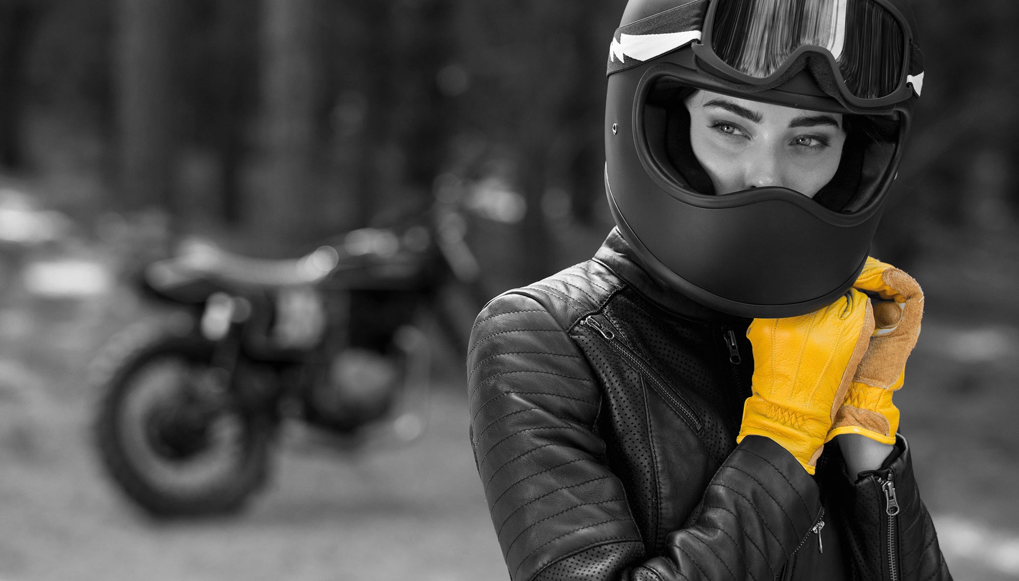 Damen Motorradhandschuhe