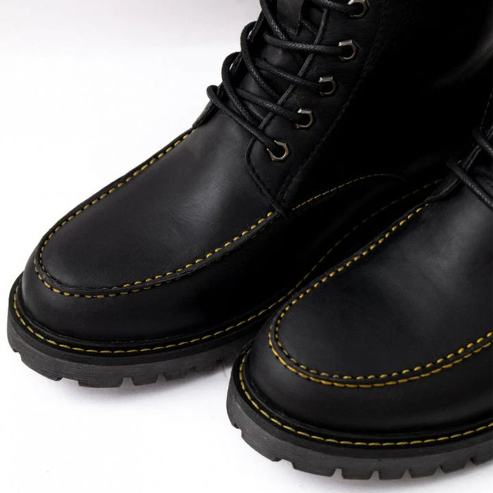 Trip Machine Boots Moc-Toe Black