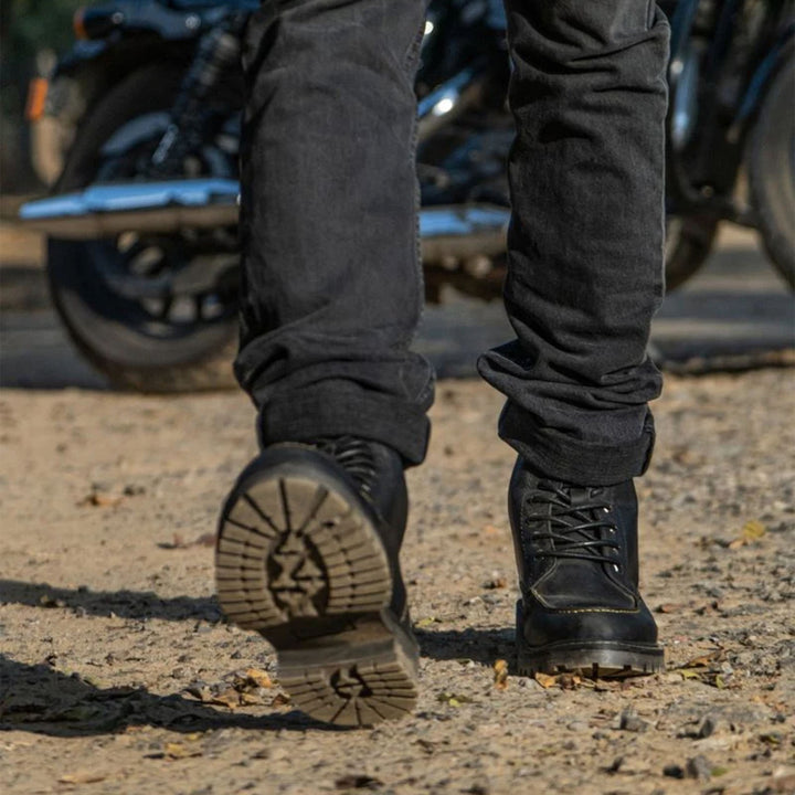 Trip Machine Boots Moc-Toe Black