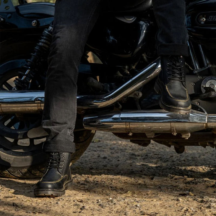 Trip Machine Boots Moc-Toe Black