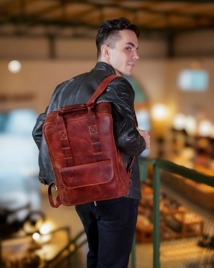 Trip Machine Eastwood Backpack - Cherry Red