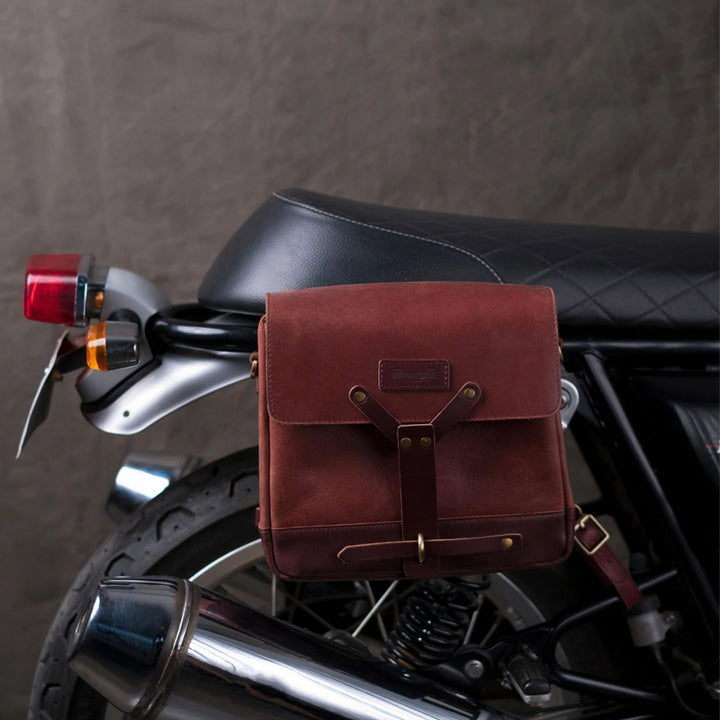 Trip Machine Messenger Bag - Cherry Red