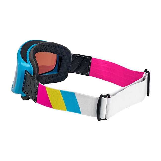 Biltwell Overland 2.0 Tri-Stripe Goggle Jet Boat