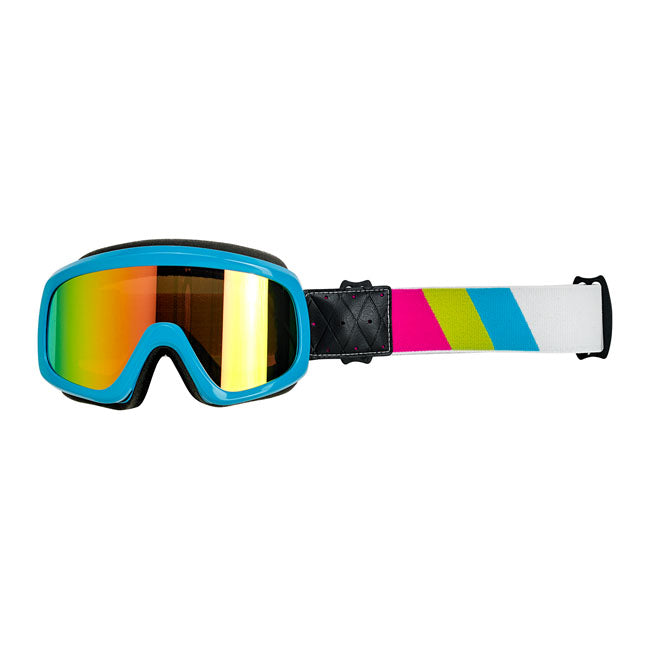 Biltwell Overland 2.0 Tri-Stripe Goggle Jet Boat