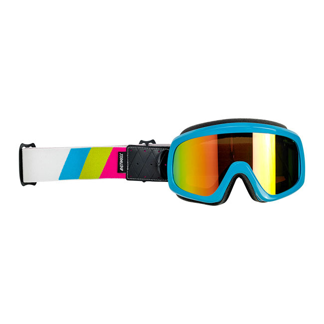 Biltwell Overland 2.0 Tri-Stripe Goggle Jet Boat