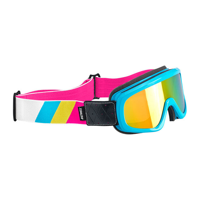 Biltwell Overland 2.0 Tri-Stripe Goggle Jet Boat