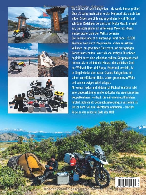 Sehnsucht nach Patagonien: Eine Motoradreise zum schönsten Ende der Welt