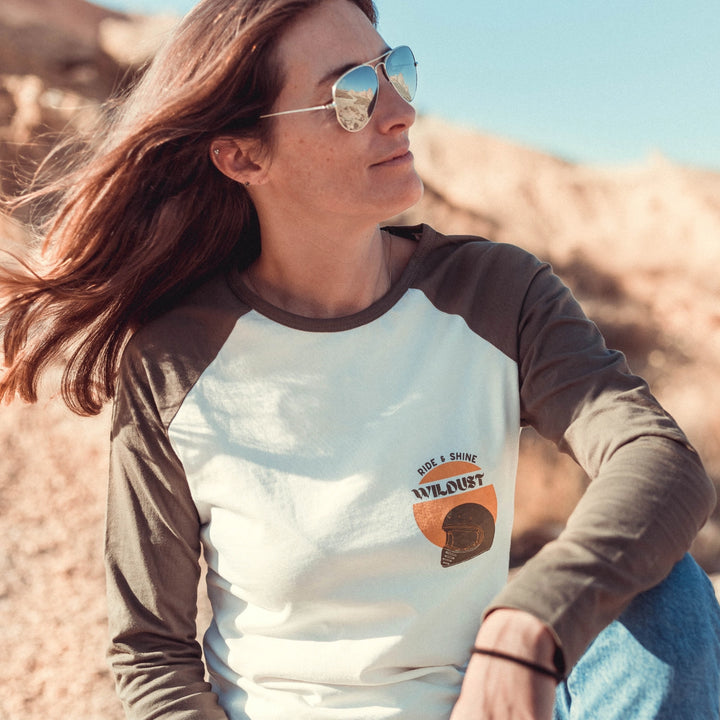 Wildust Baseball T-Shirt Ride & Shine