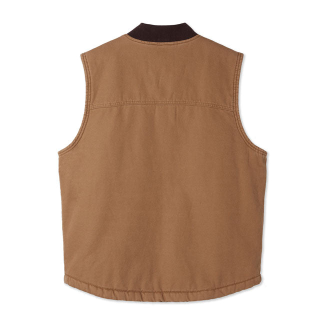 Dickies Duck Canvas Vest Stone washed Brown