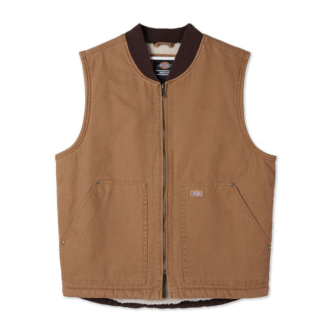 Dickies Duck Canvas Vest Stone washed Brown