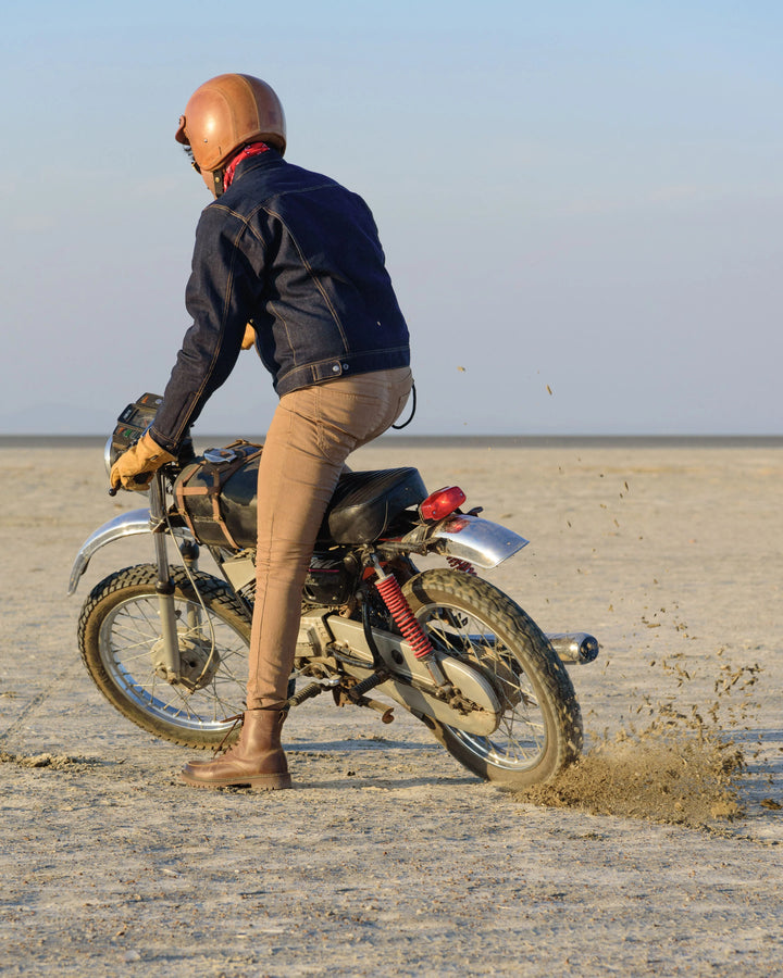 Trip Machine zero: Denim Riding Jacket