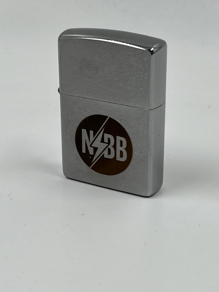 No Broken Bones Zippo Chrome Brushed