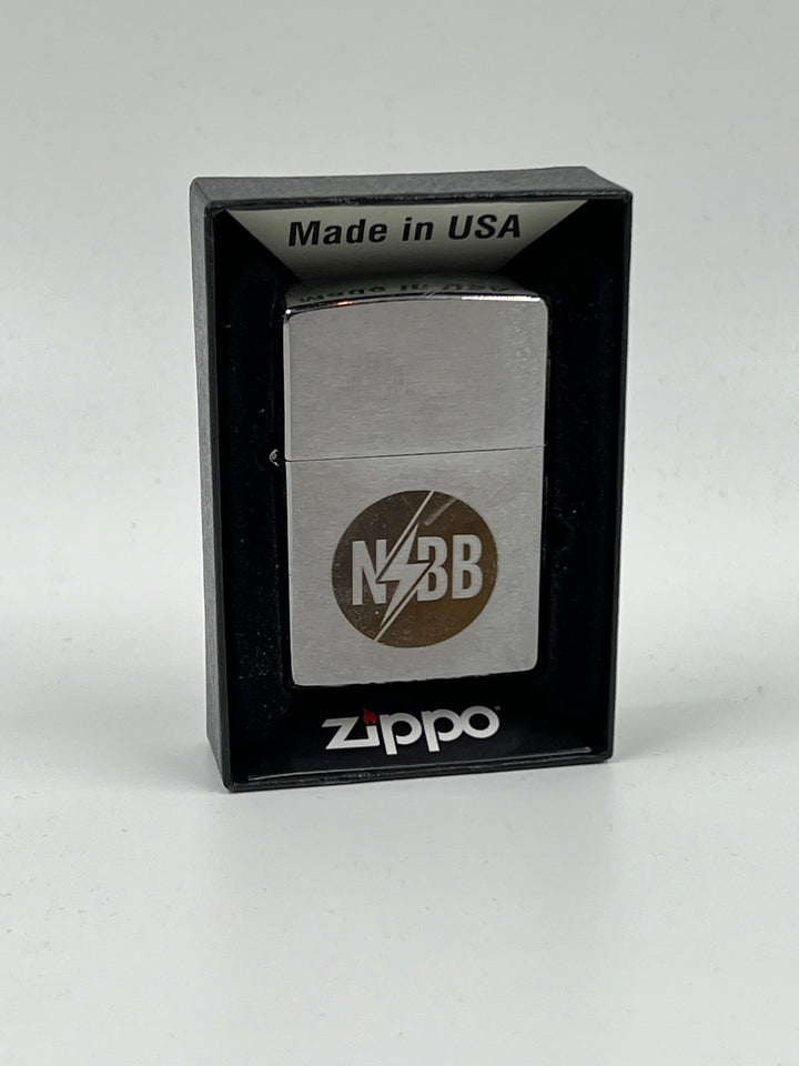 No Broken Bones Zippo Chrome Brushed