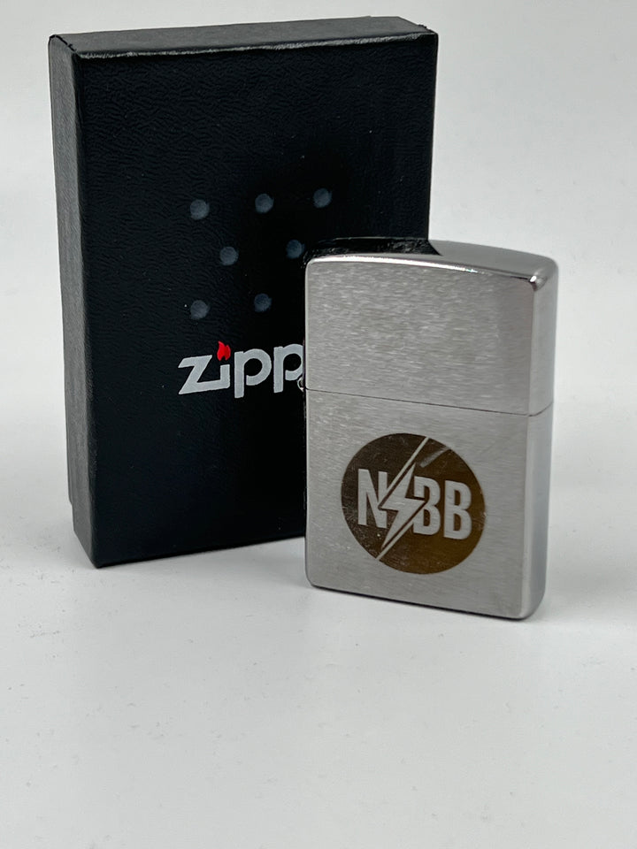 No Broken Bones Zippo Chrome Brushed