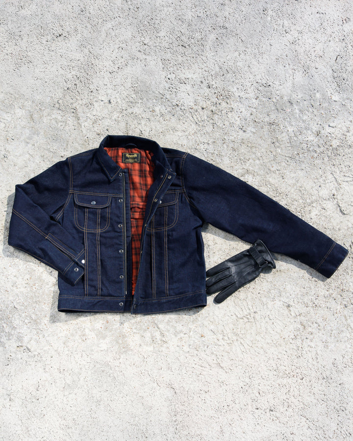 Trip Machine zero: Denim Riding Jacket