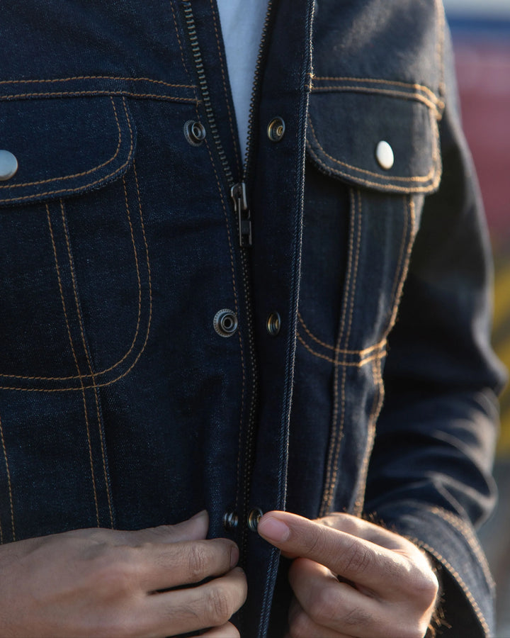 Trip Machine zero: Denim Riding Jacket