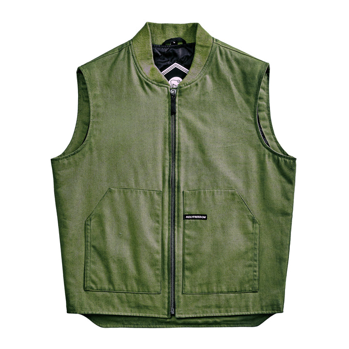 Holyfreedom Gilet Worker Green