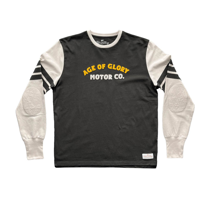 Age of Glory Authentic LS Tee Black Ecru