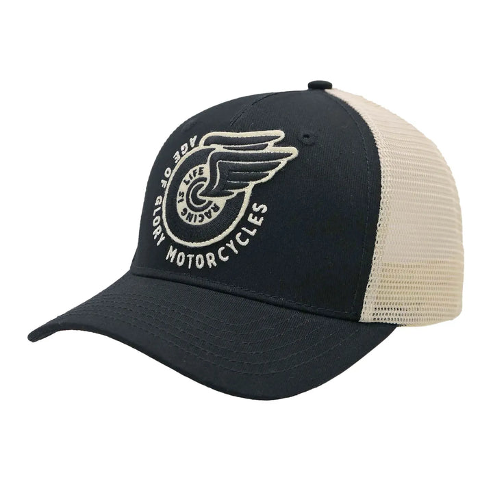 Age of Glory Champ Trucker Cap Schwarz / Off-white
