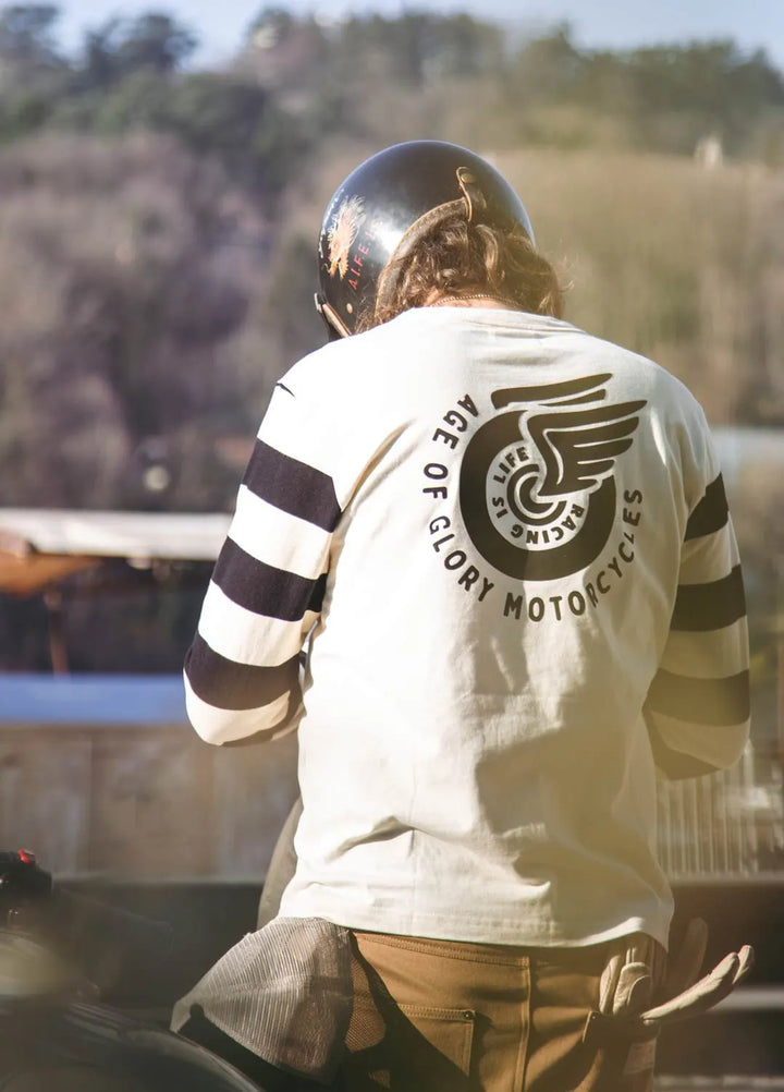 Age of Glory Champ LS Tee Ecru
