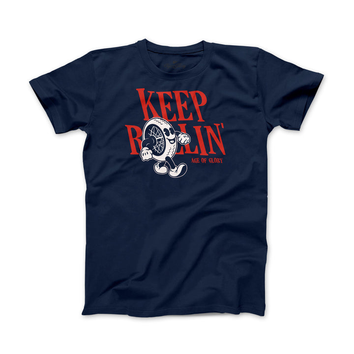 Age of Glory Keep Rollin’ Tee Navy