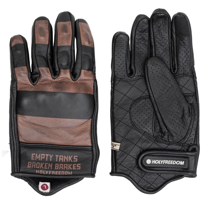 Holyfreedom Lederhandschuhe Dalton Khaki