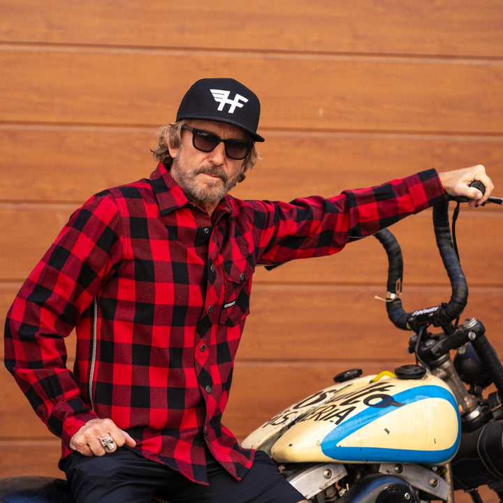 Holyfreedom Jessie James Red Flannel Shirt