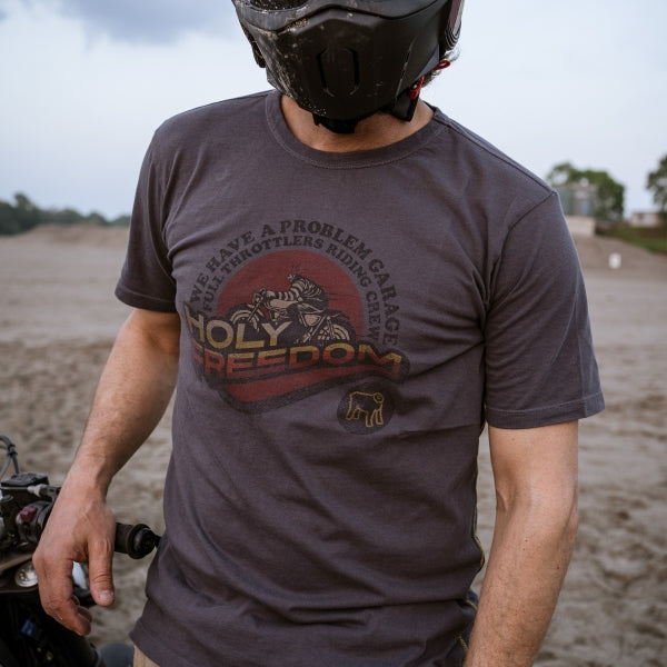 Holyfreedom L.A. Grey Tee