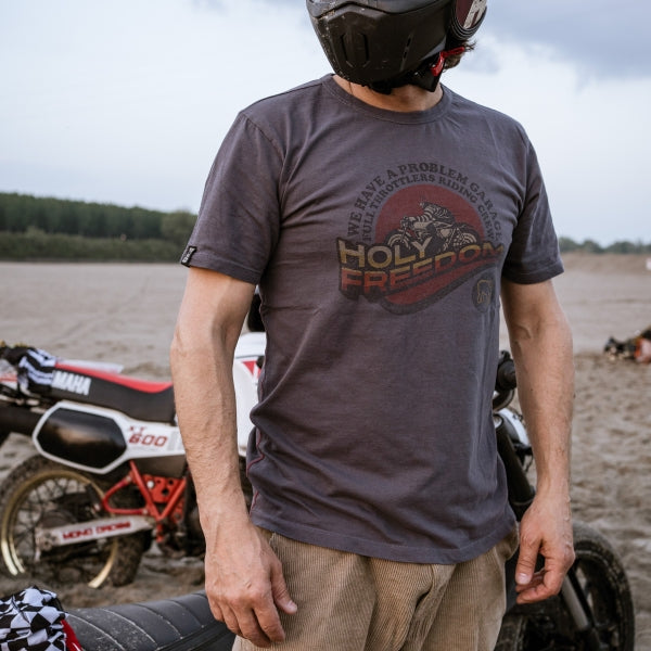 Holyfreedom L.A. Grey Tee