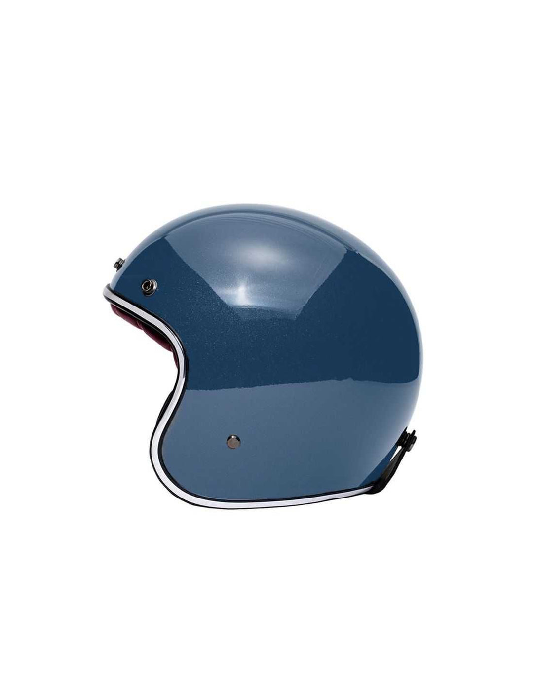 MÂRKÖ The Classic Motorrad Jethelm Blau/Rot