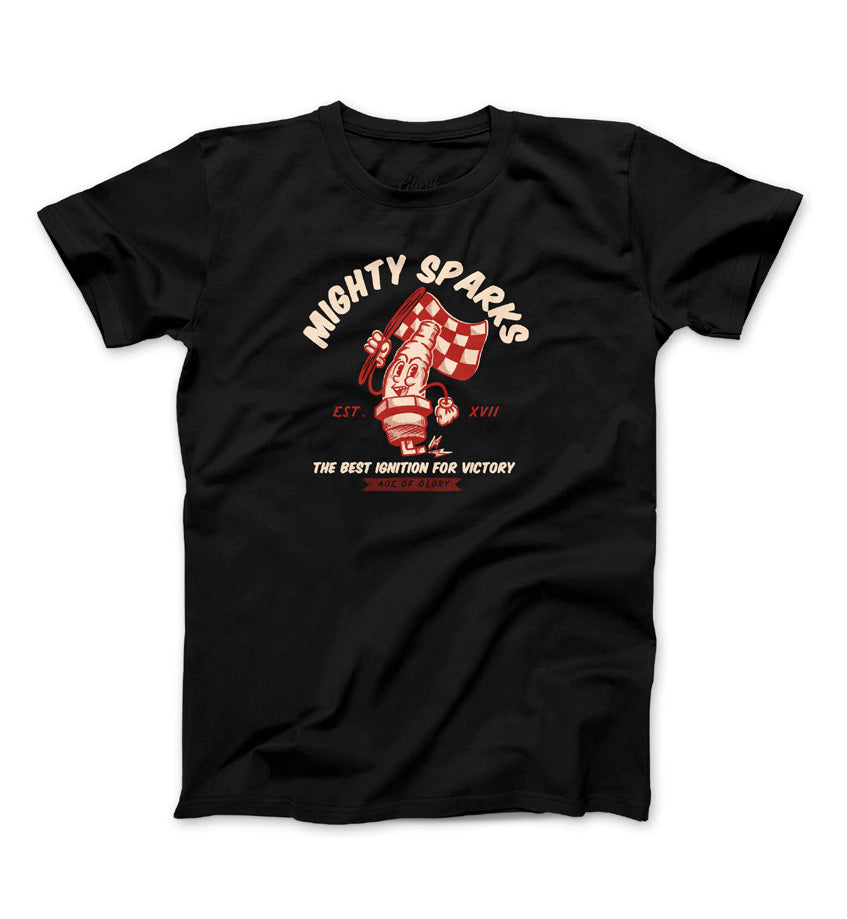 Age of Glory Mighty Sparks Tee Washed Black