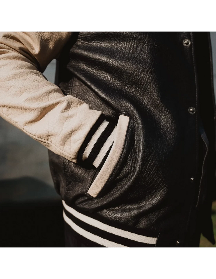 HolyFreedom Varsity Black Jacket