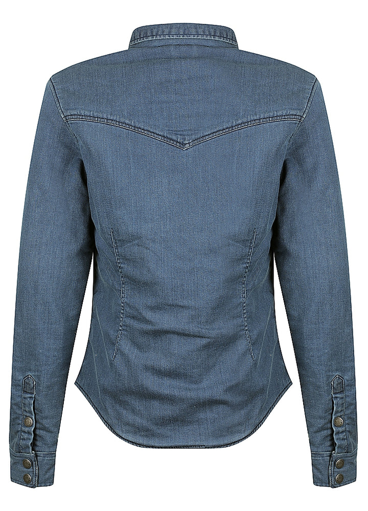 Black Arrow Denim Damenmotorradshirt Savannah