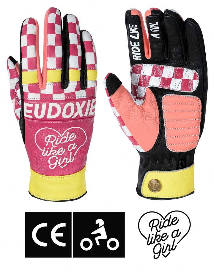 Eudoxie Lederhandschuhe Pop