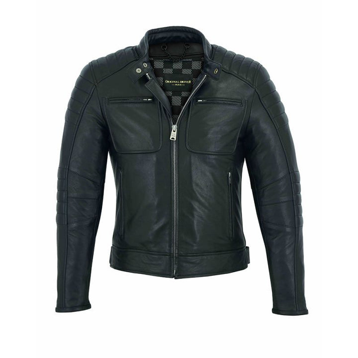 Original Driver Herren Lederjacke L'Original Black