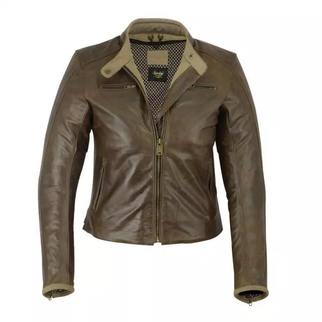 Original Driver Damenlederjacke Le Marion Brown