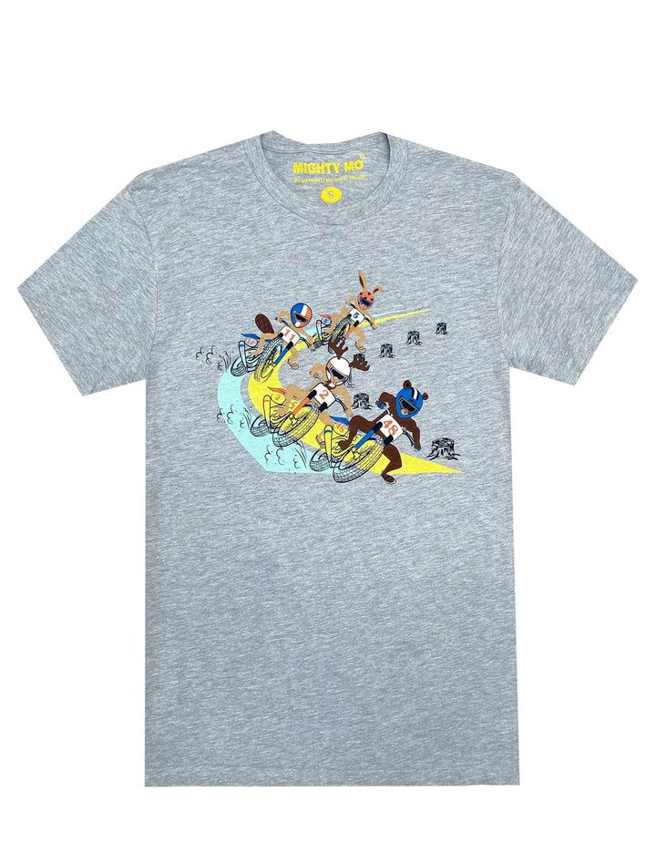 Mighty Mo The Race T-Shirt Grau