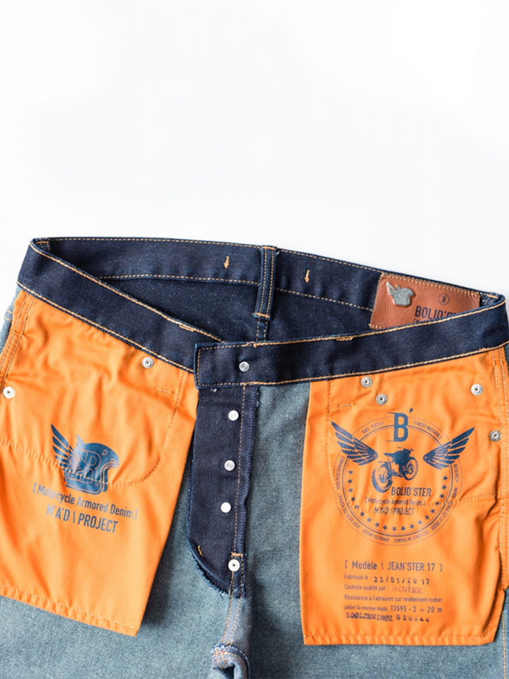Bolid'ster Motorradjeans Jean'ster Black