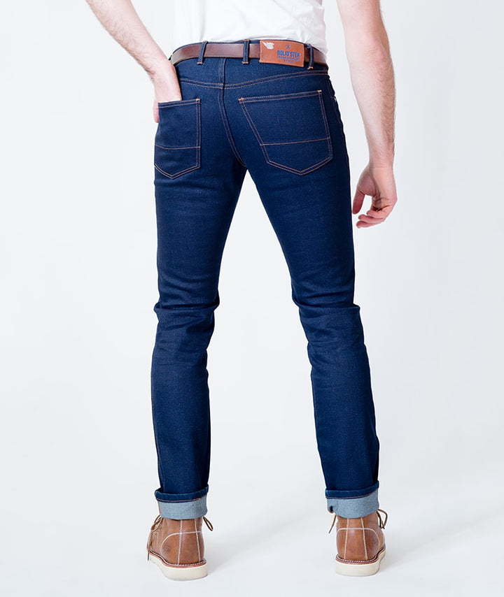 Bolid'ster Jeans Motorradhose Hip’ster Indigo