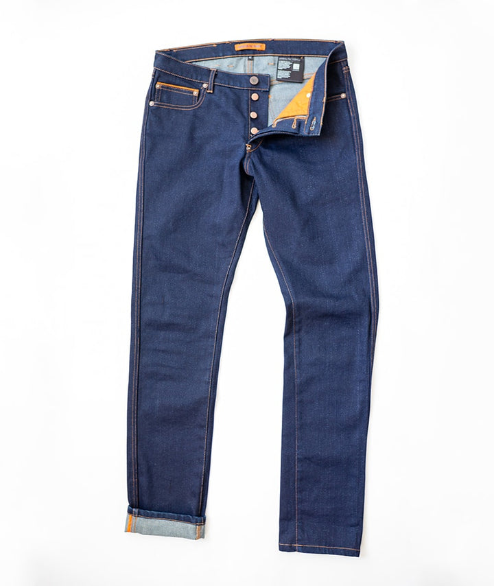 Bolid'ster Jeans Motorradhose Hip’ster Indigo