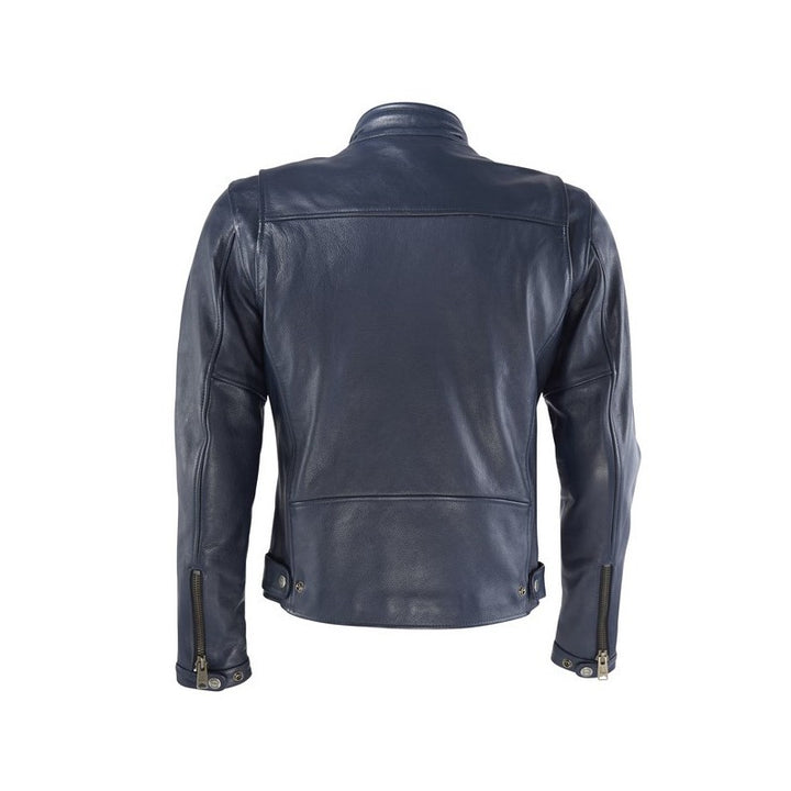 Original Driver Herren Lederjacke Arsenal Blue