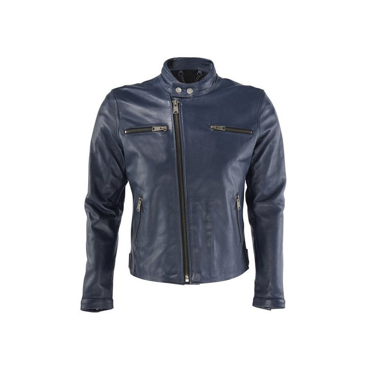 Original Driver Herren Lederjacke Arsenal Blue