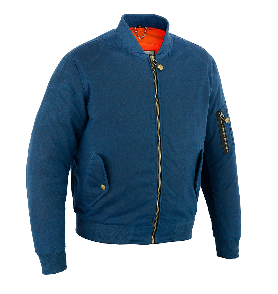 Original Driver Motorradjack The Bomber Blau