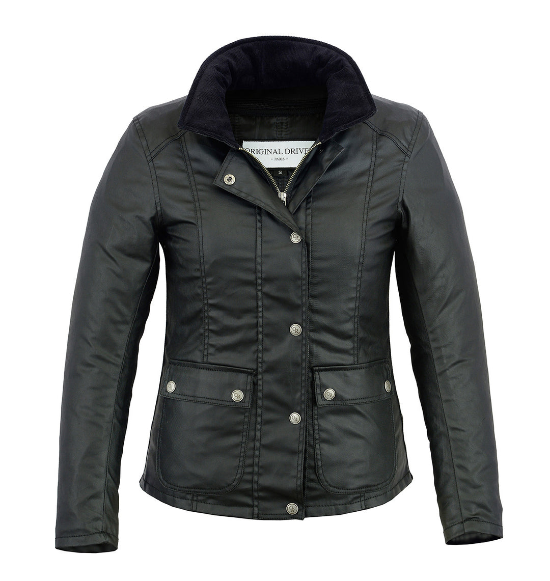 Original Driver Motorradjacke Le Glam Schwarz