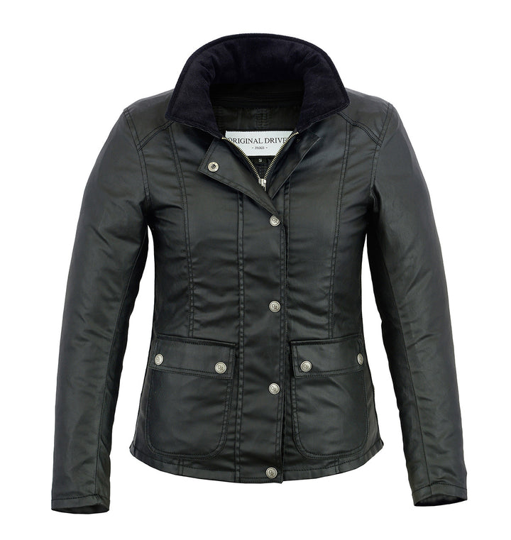 Original Driver Motorradjacke Le Glam Schwarz