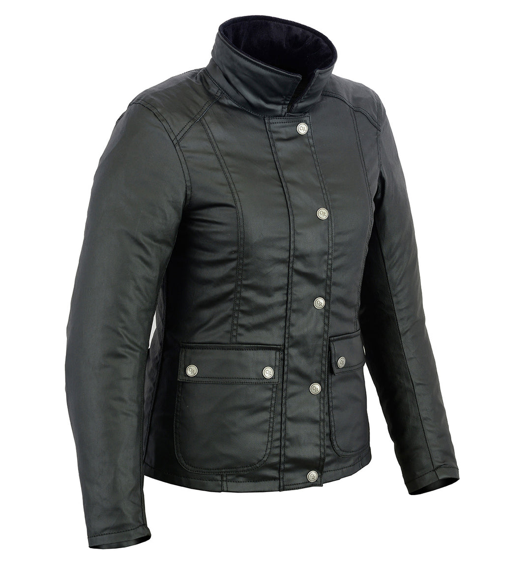 Original Driver Motorradjacke Le Glam Schwarz