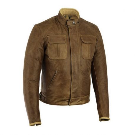 Original Driver Herren Leder Jacke Concorde Cognac