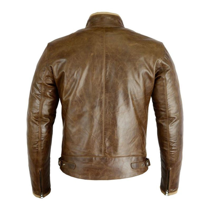 Original Driver Herren Leder Jacke Concorde Café