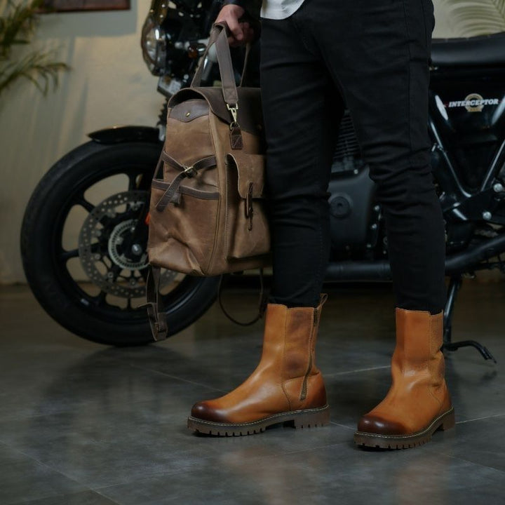 Trip Machine Boots Chelsea Vintag Stallion