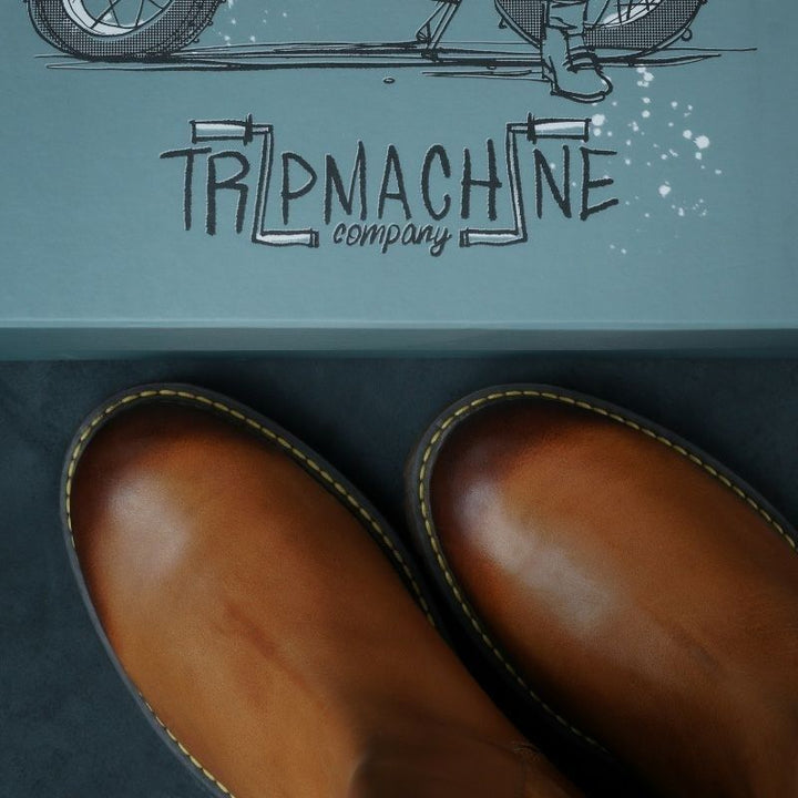 Trip Machine Boots Chelsea Vintag Stallion